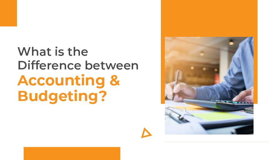 What is the difference between accounting and budgeting