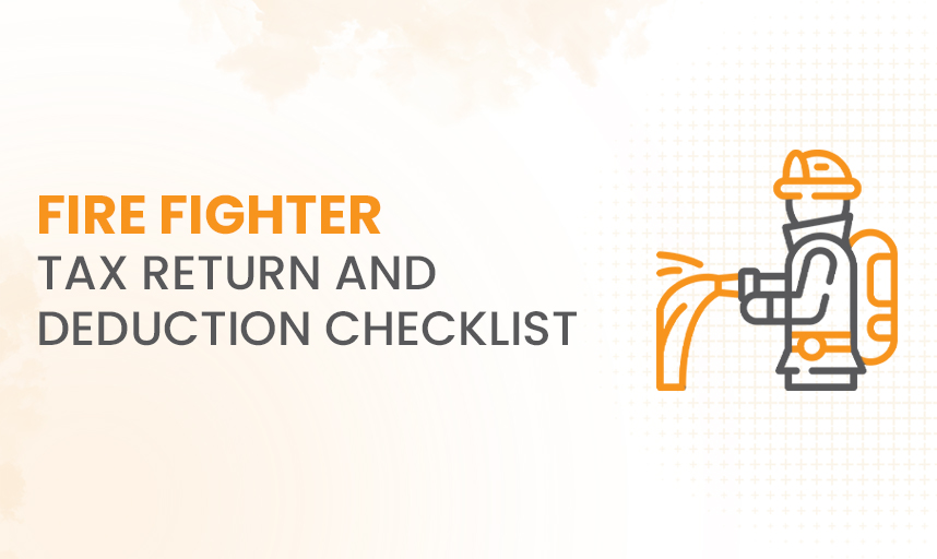 Firefighter Tax Return and Deduction Checklist